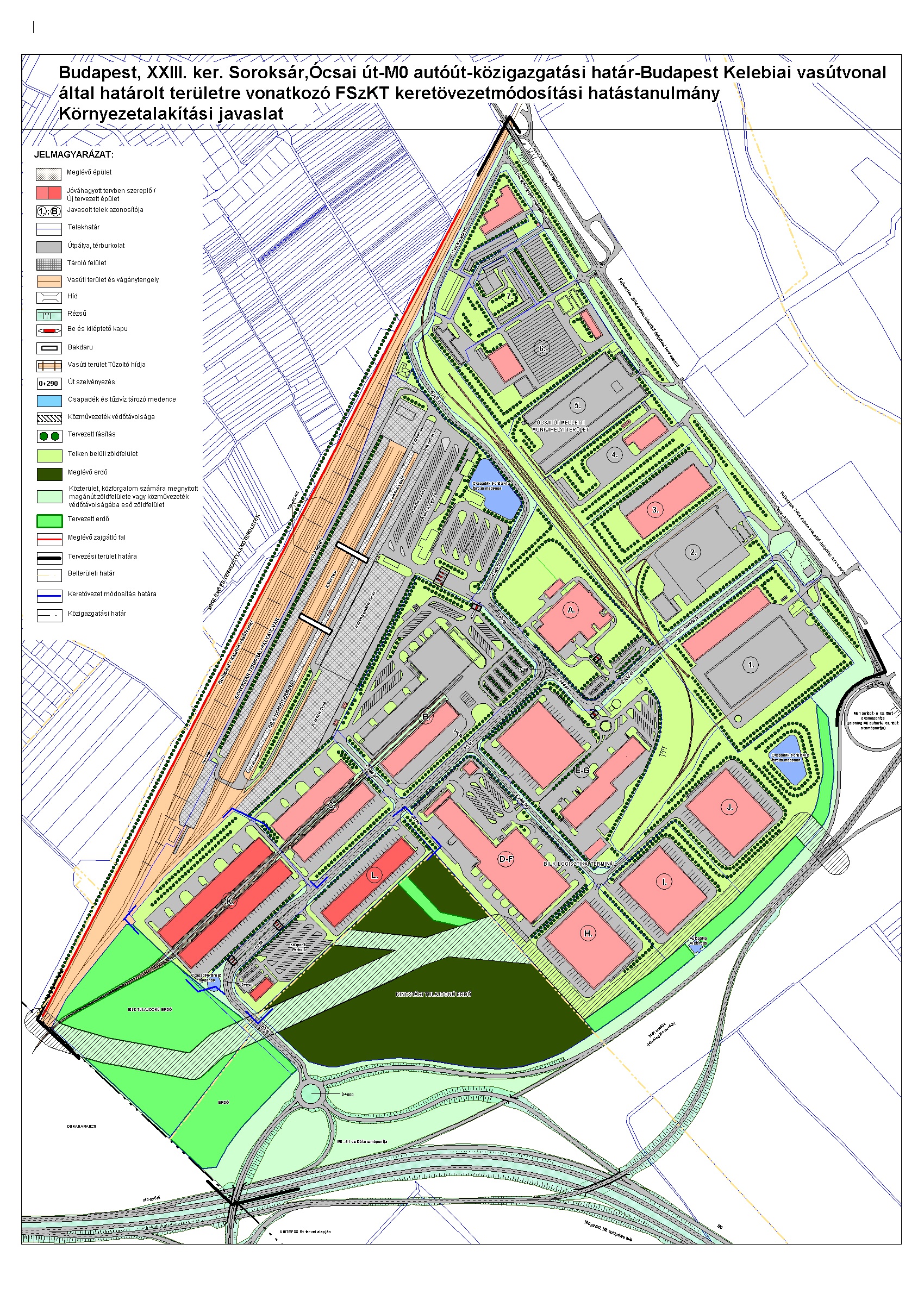 budapest 23 kerület térkép Budapest, XXIII. ker., Budapesti Intermodális Logisztikai Központ  budapest 23 kerület térkép