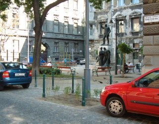 Budapest, VIII. ker., Lőrinc pap tér - Krúdy Gyula u. - Mikszáth tér útépítési és kiviteli terve