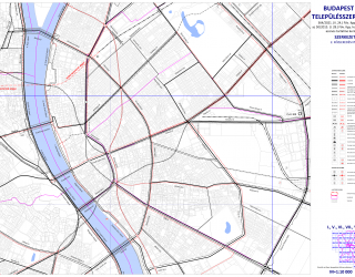 Budapest Főváros Településszerkezeti terve (2015) és Fővárosi rendezési szabályzat